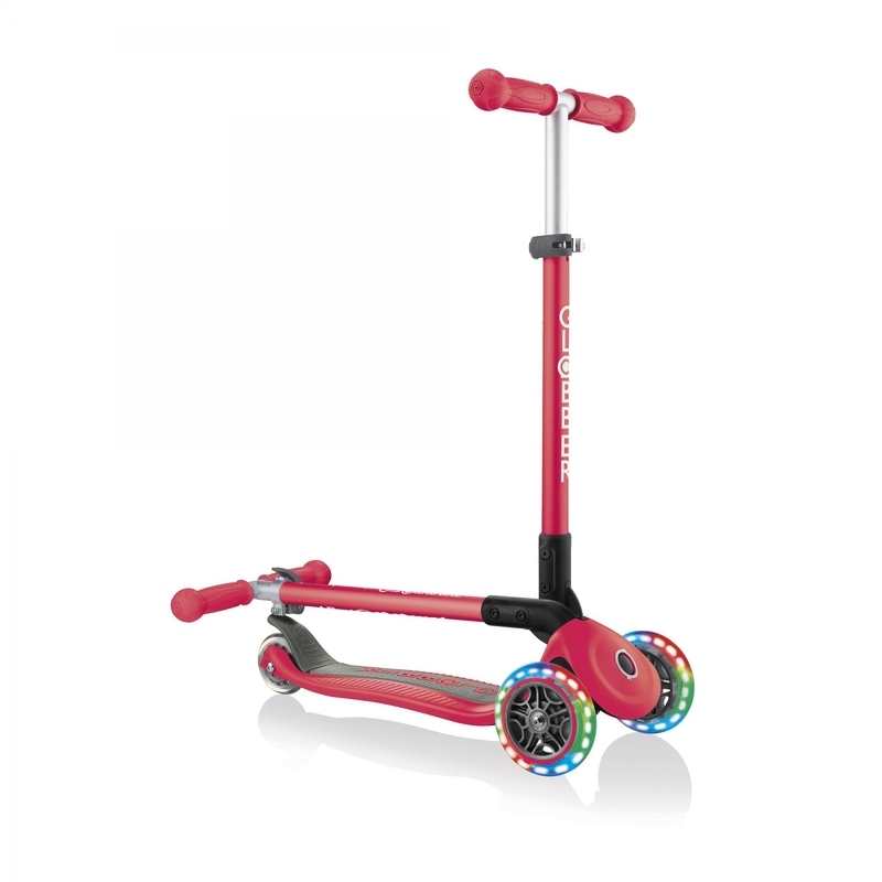 Trottinette PRIMO FOLDABLE LIGHTS 3 roues lumineuses, pliable