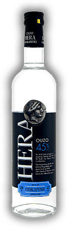 Ouzo Giokarinis Insel Samos Hera 0,5 Liter Ouzo Giokarinis Insel Samos Hera 0,5 Liter Der starke Ouzo. 0,5	 Liter - Vol 45%