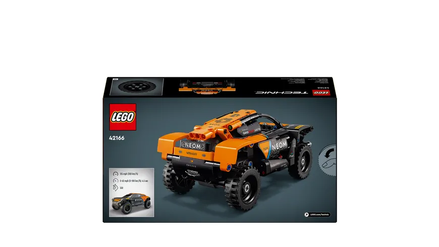 LEGO Technic 42166 NEOM McLaren Extreme E Race Car Set, Spielzeug-Auto