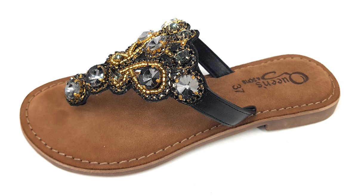 Queens iF8297 Schwarz black