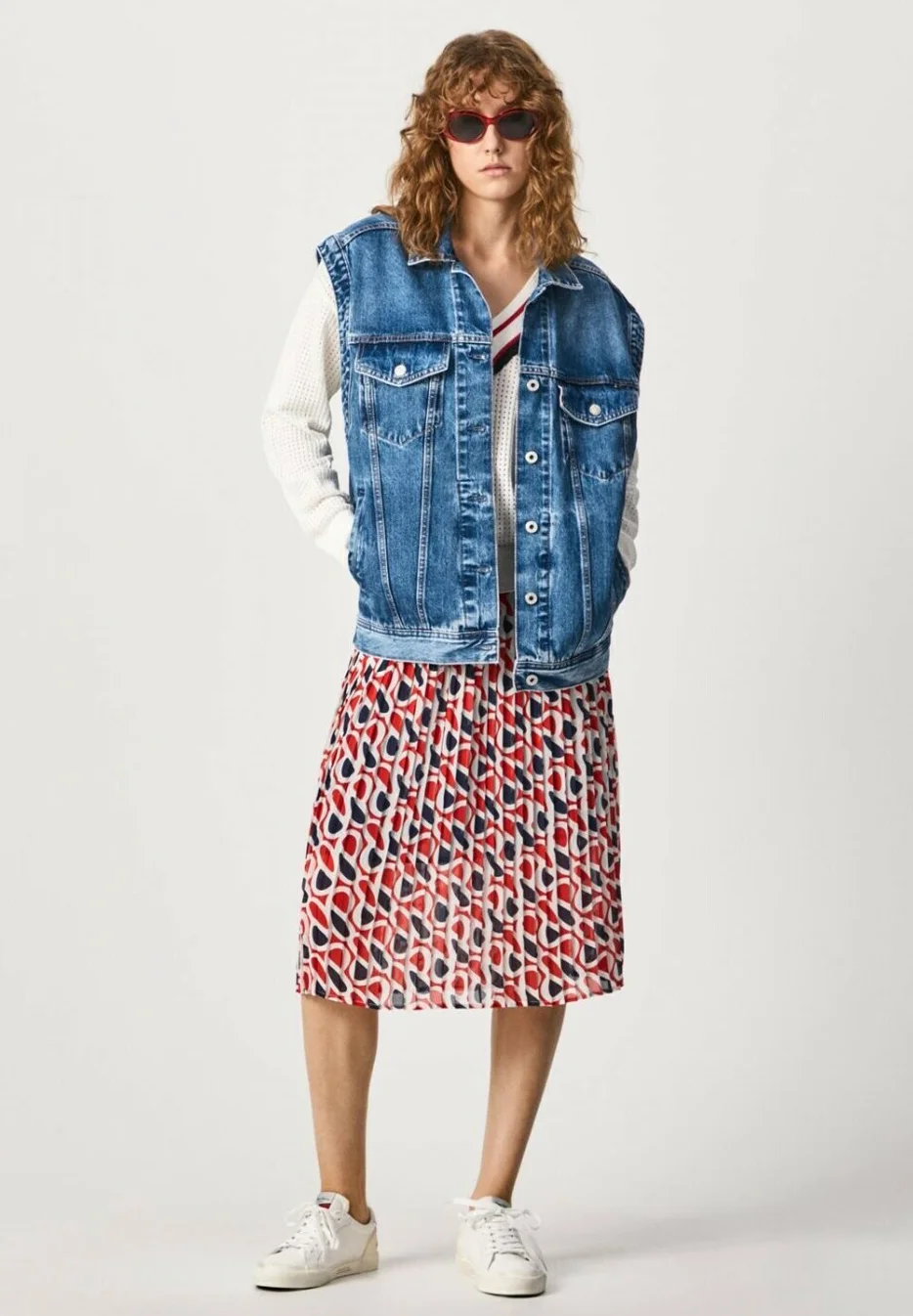 Falda acampanada de Pepe Jeans