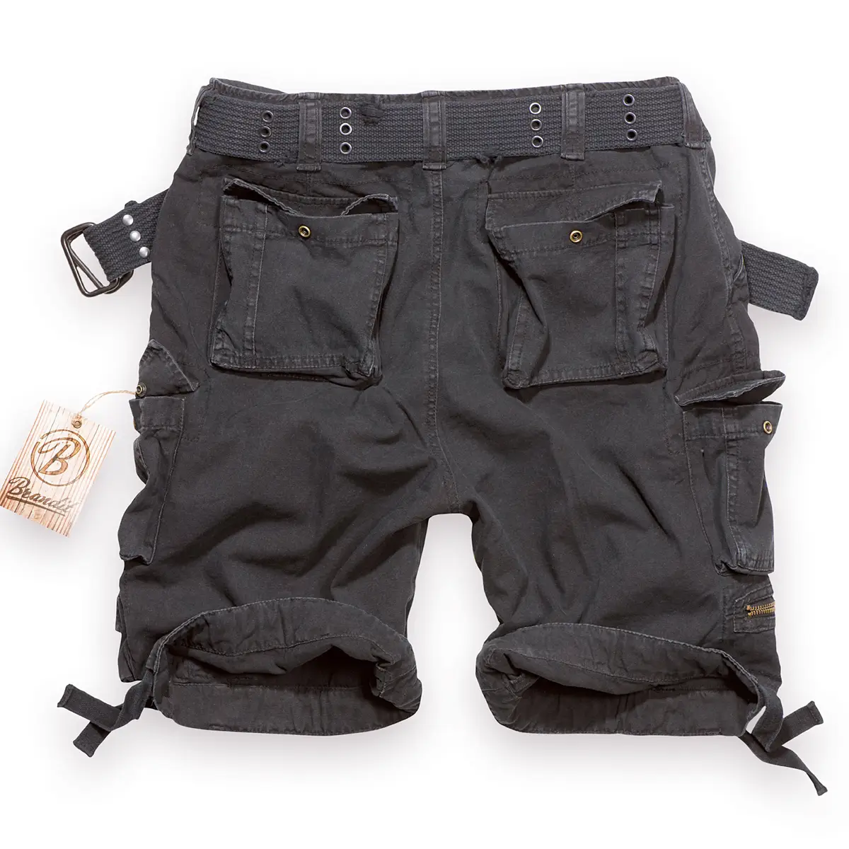Savage Vintage Shorts schwarz