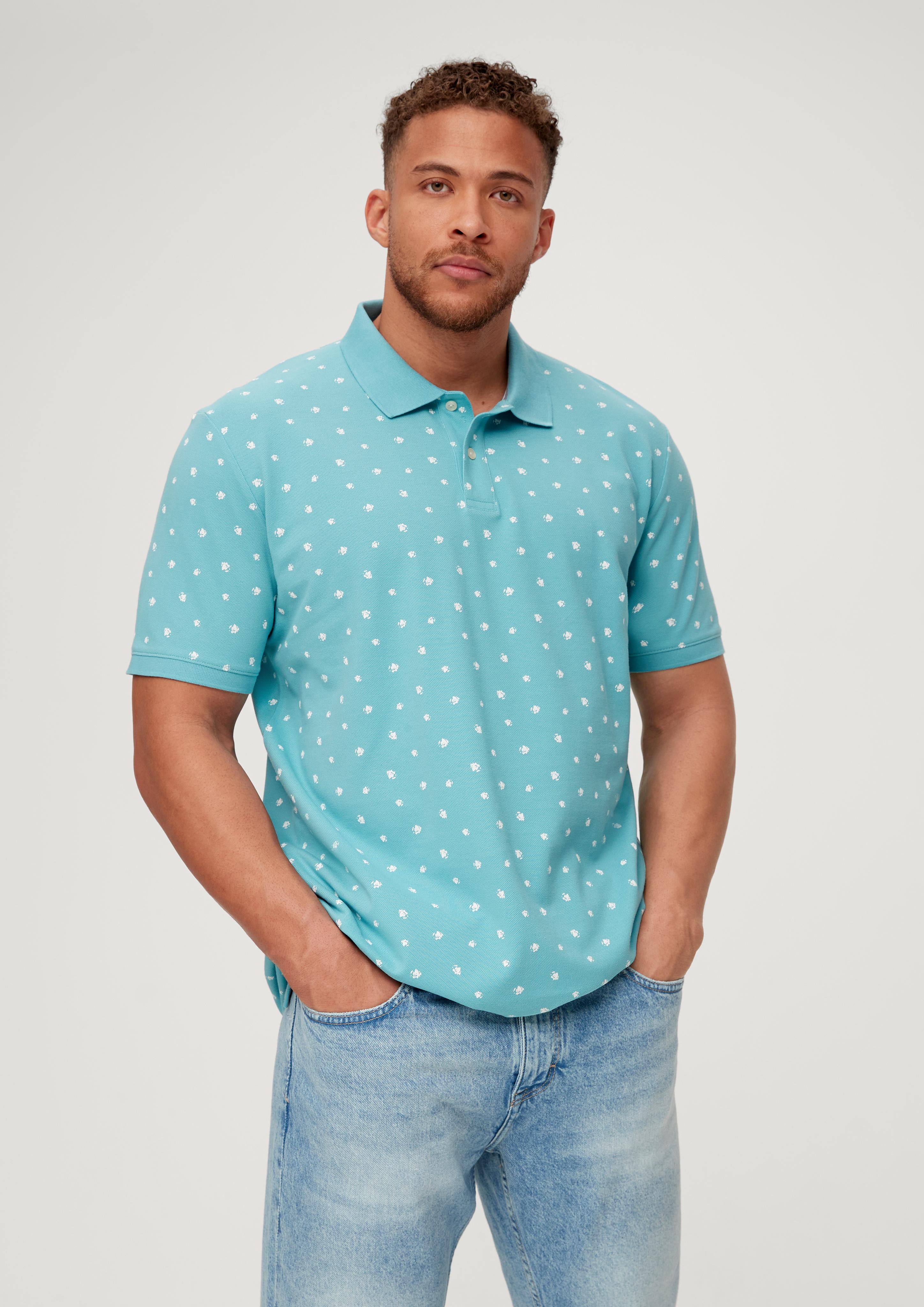 Poloshirt mit Minimalprint  2133345-61A0