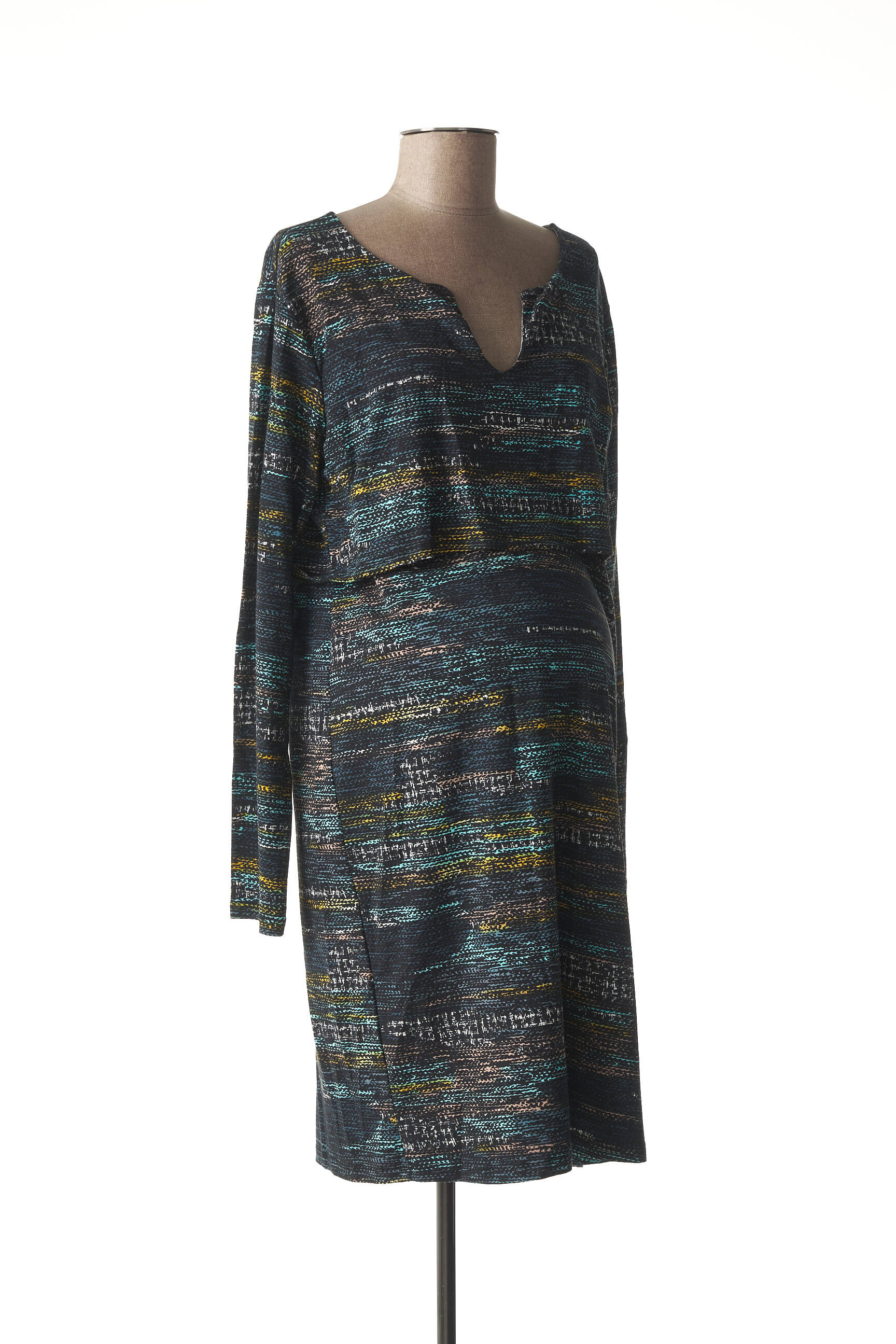 Love2wait Robes Maternite Femme couleur bleu