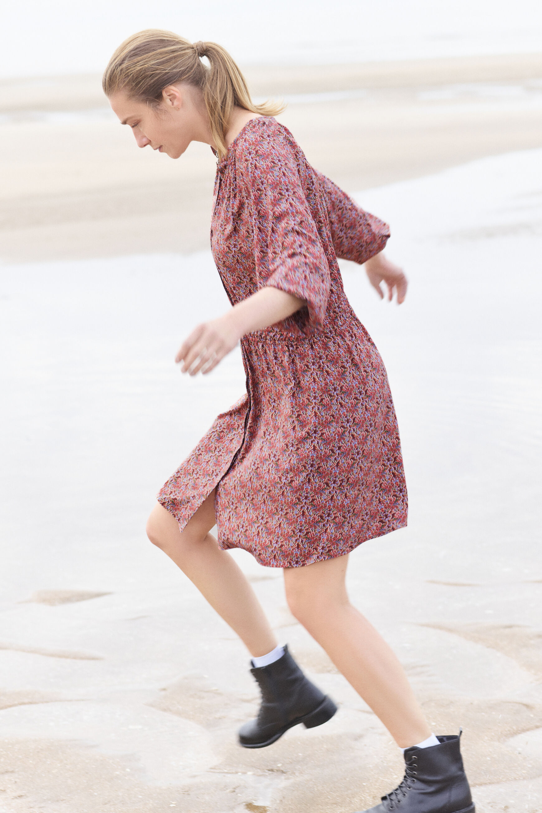 robe constance rose framboise femme