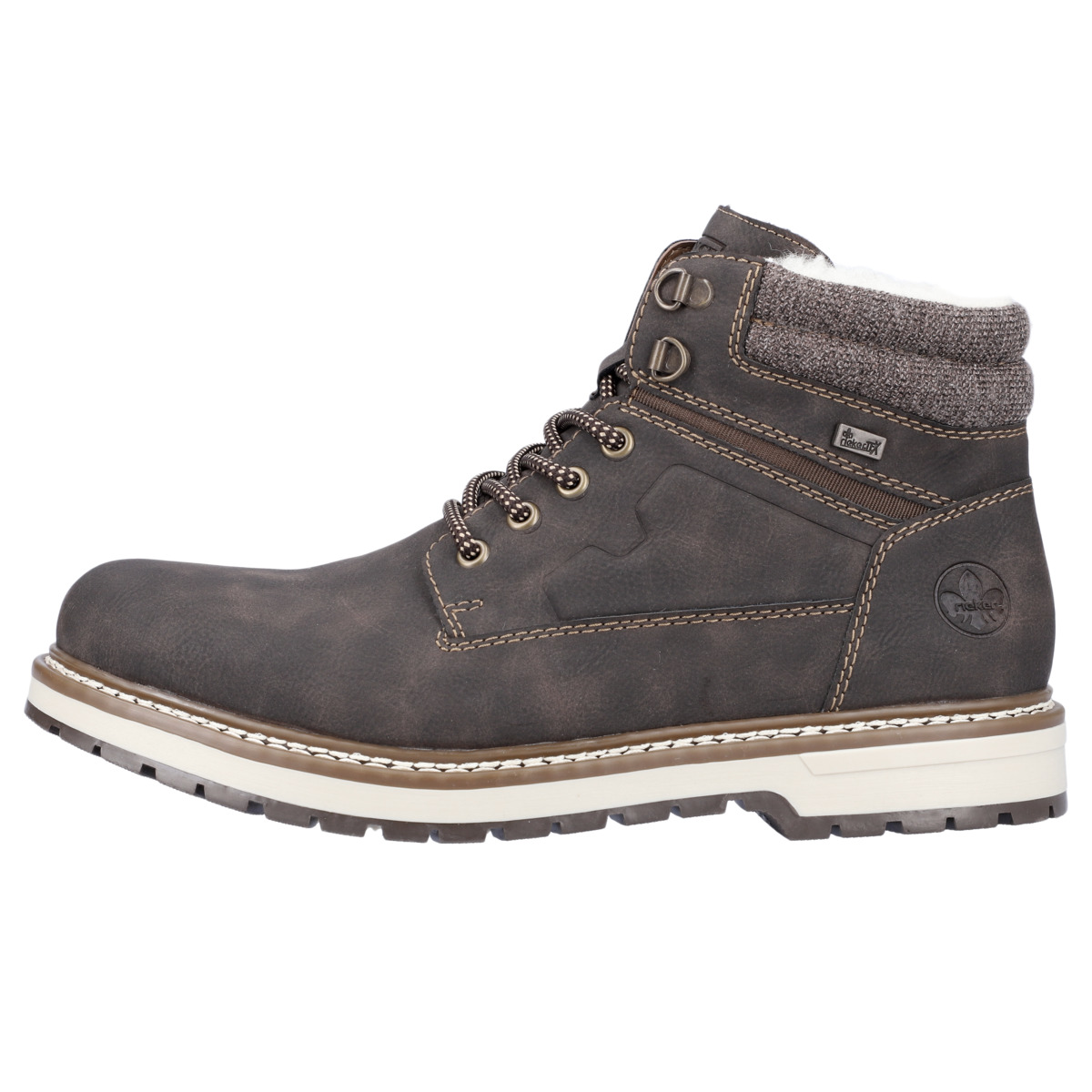 Rieker F3811 Schnürboots dunkelbraun