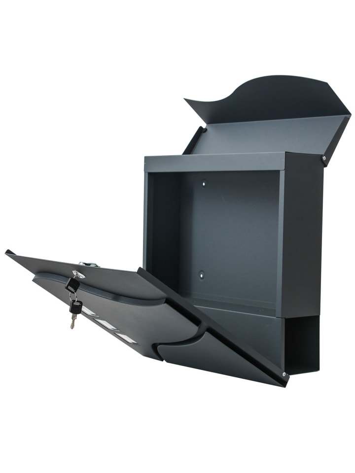 MCW Briefkasten B31 mit Zeitungsfach, Anthrazit günstig kaufen onesize