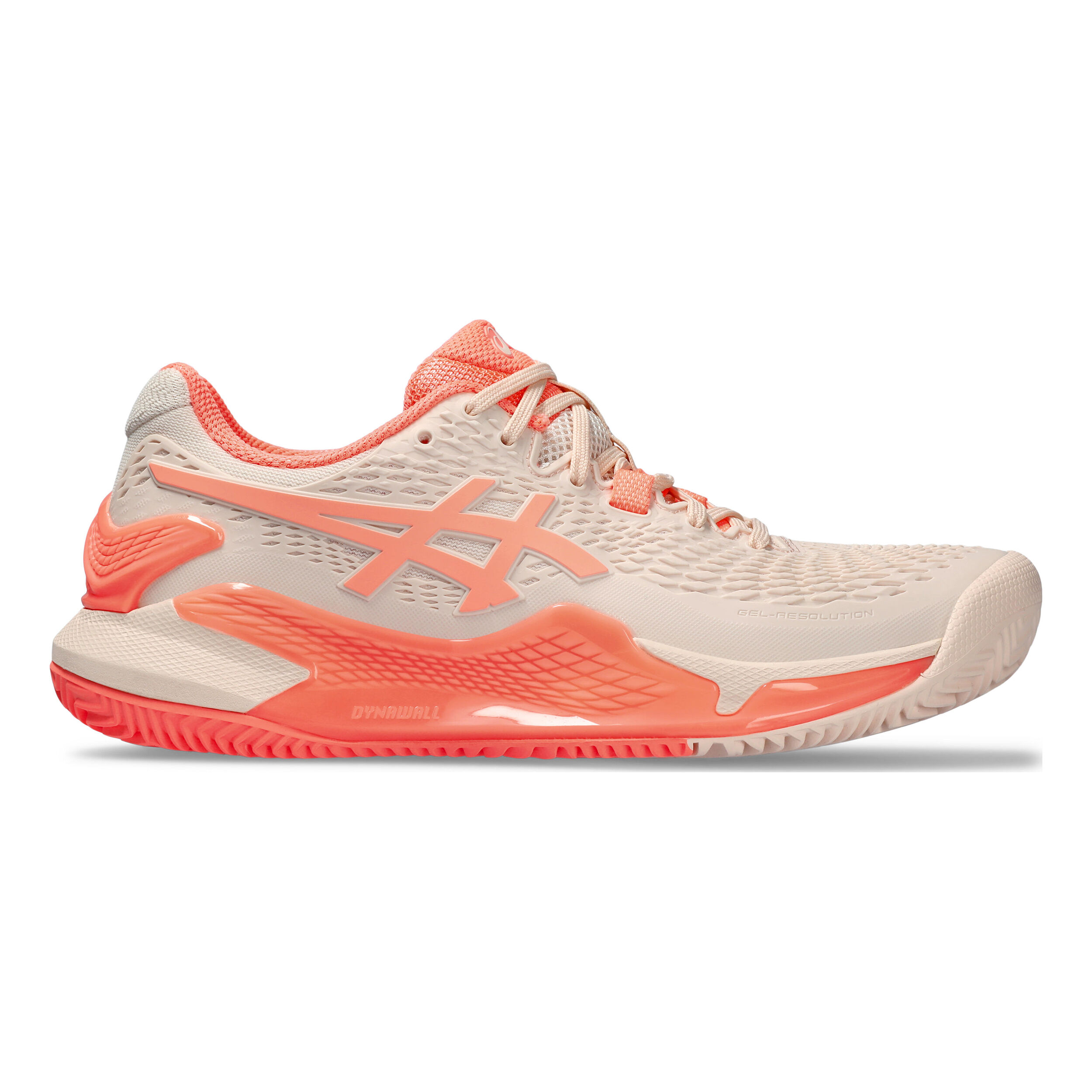Gel-Resolution 9 Sandplatzschuh Damen - Apricot, Koralle