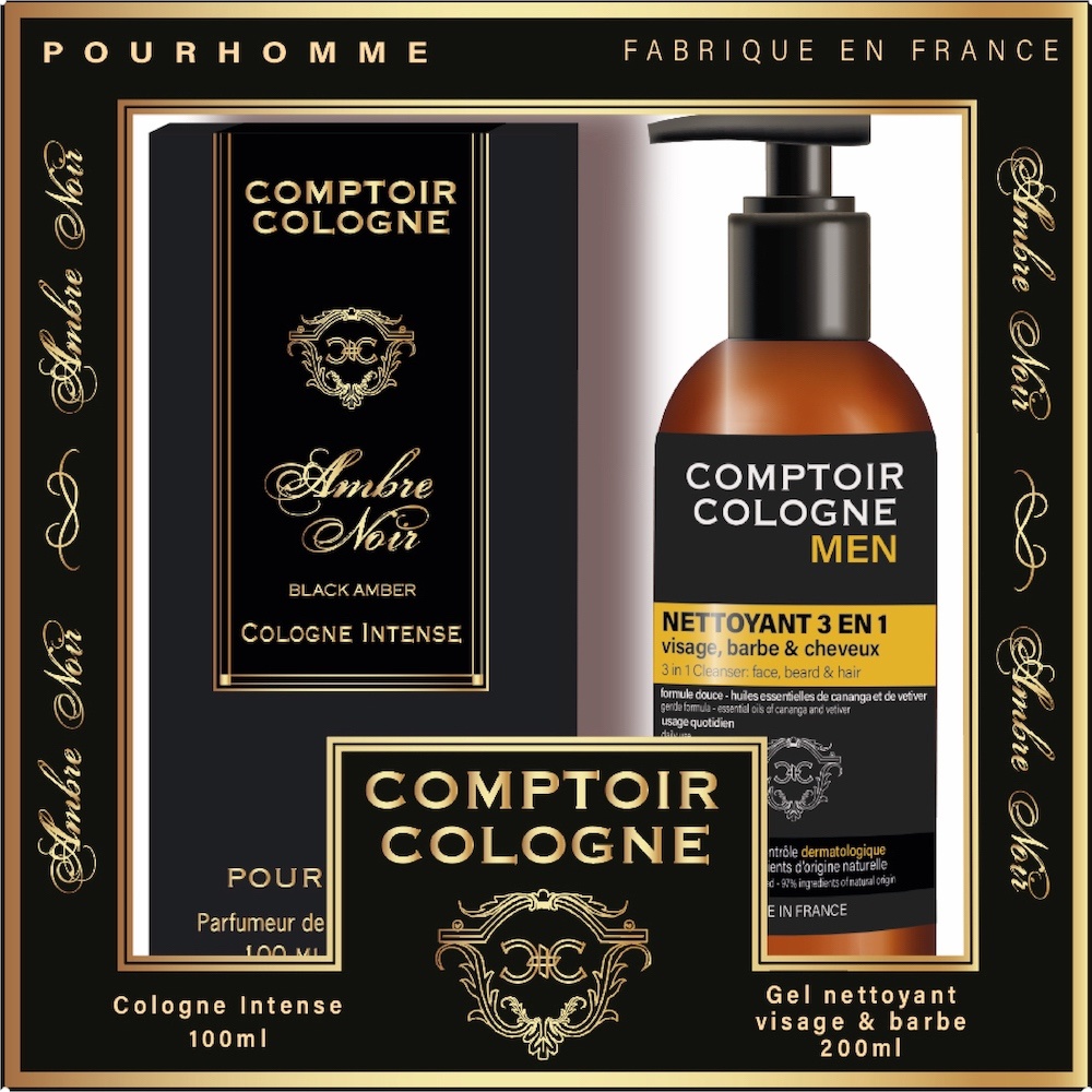 comptoir cologne COFFRET COMPTOIR COLOGNE AMBRE NOIR Coffret