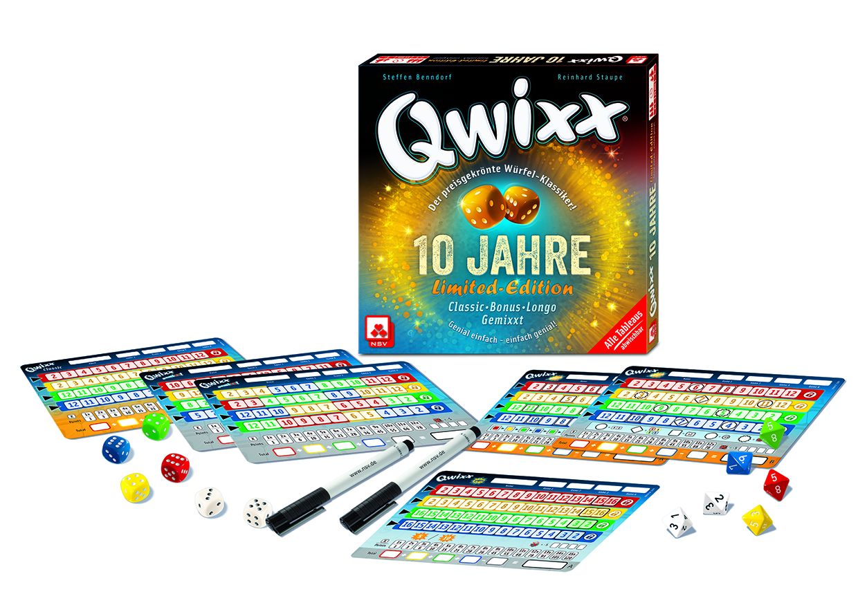 Qwixx - 10 Jahre Qwixx Edition