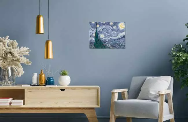 CreArt ART Collection: Die Sternennacht (Van Gogh) - Malen nach Zahlen für Erwachsene