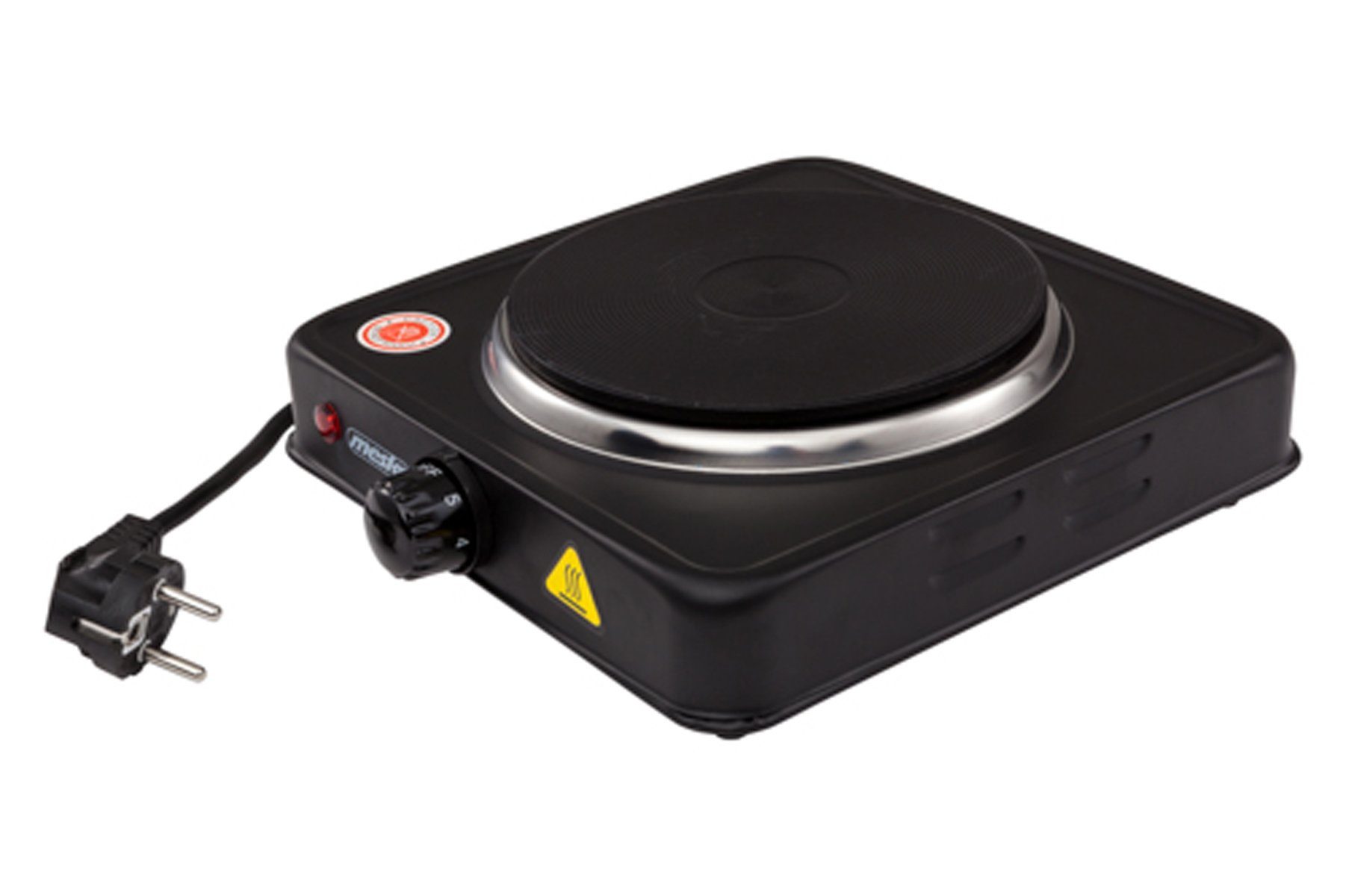 Mesko Einzelkochplatte MS-6508 Einzel-Kochplatte schwarz