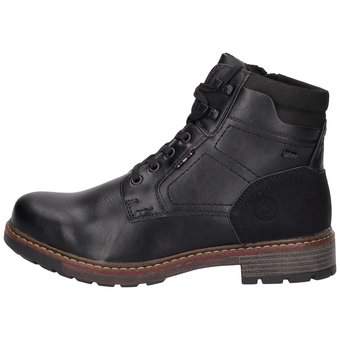 Relife Schnürstiefelette in schwarz