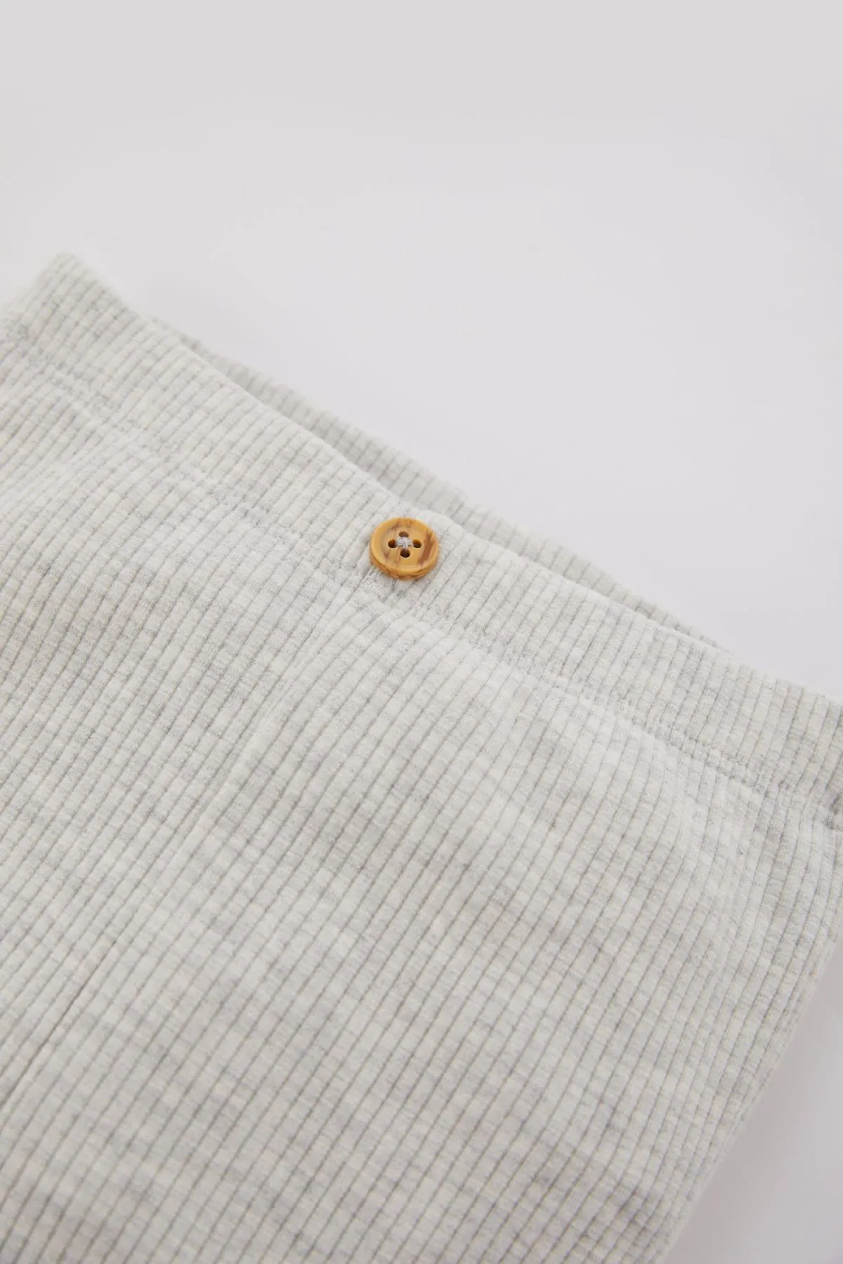 DeFacto  Gerippte Camisole-Strumpfhose mit ausgestelltem Bein für Babys und Mädchen