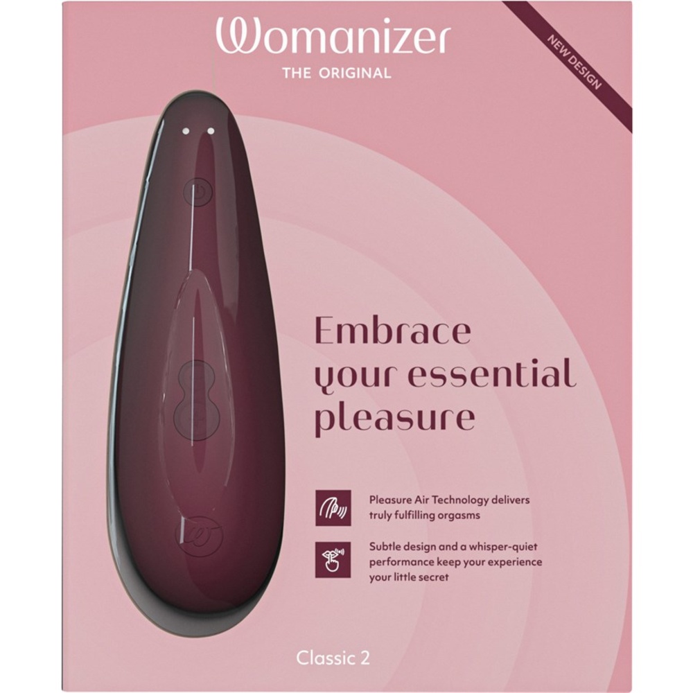Womanizer Bordeaux Stimulateur clitoridien 2 Accessoires érotiques