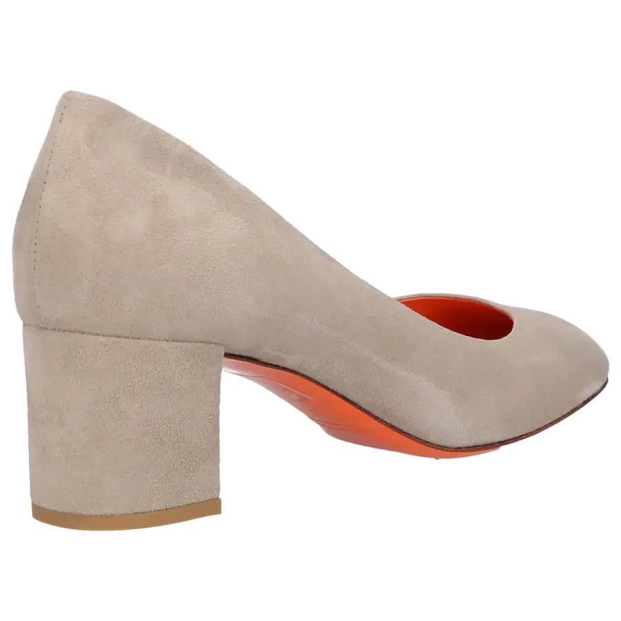 Santoni - Pumps 59621 Veloursleder - beige