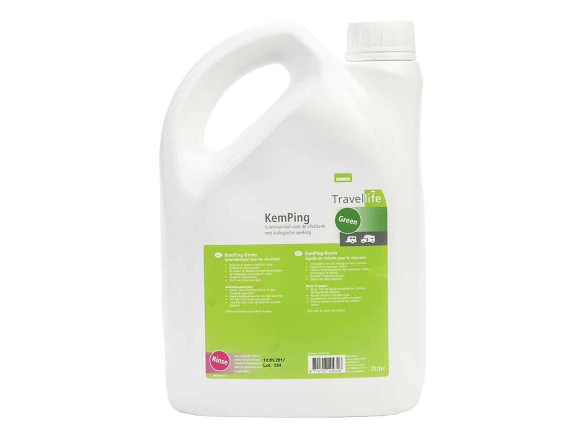 Travellife KemPing Green 2 Liter Toilettenflüssigkeit