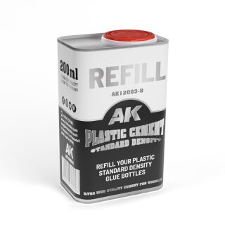 Refill: Plastic Cement Standard Density (200ml)