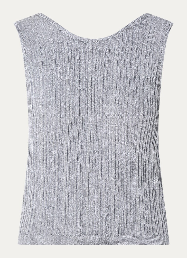 Canotta Kristen in maglia fine di Modström con lurex