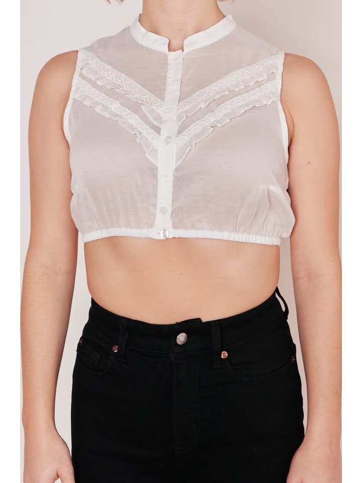 KRÜGER Dirndlbluse in Beige günstig kaufen