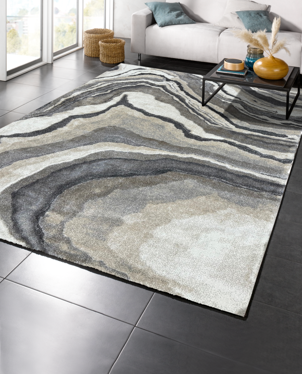 Webteppich Bologna Grey 80 x 150 cm