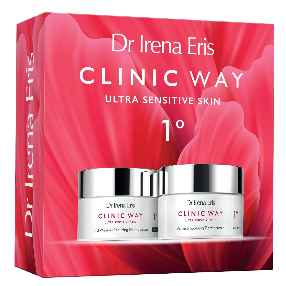 Dr Irena Eris Clinic Way 1° Set kozmetike protiv starenja za osjetljivu kožu