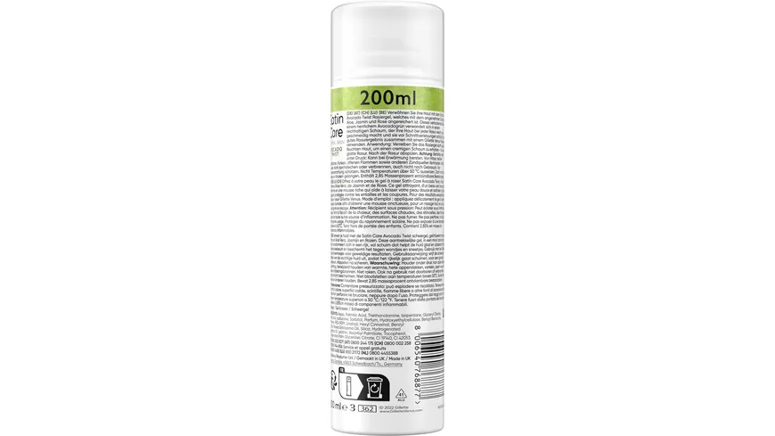 Gillette VENUS Rasiergel Satin Care Avocado 200 ml 200 ml
