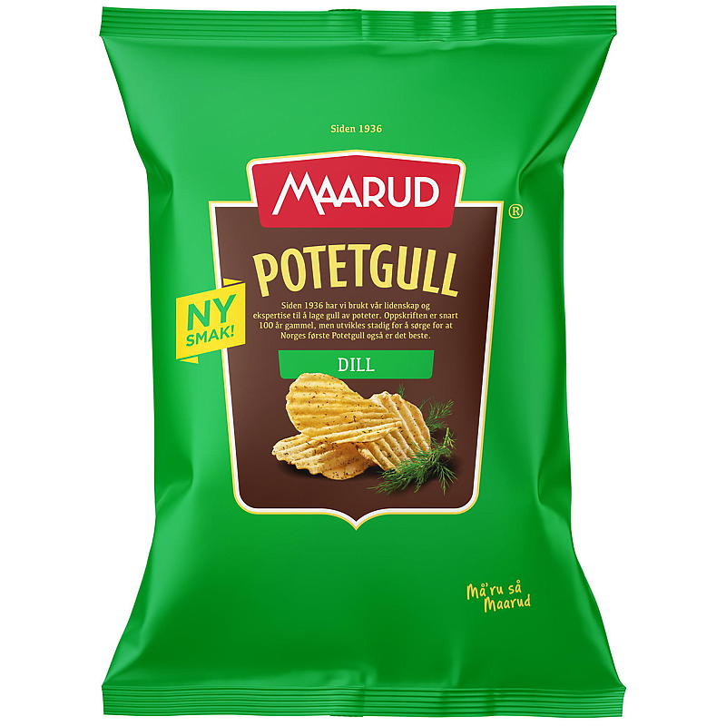 Maarud Potetgull 200 g Dill Maarud