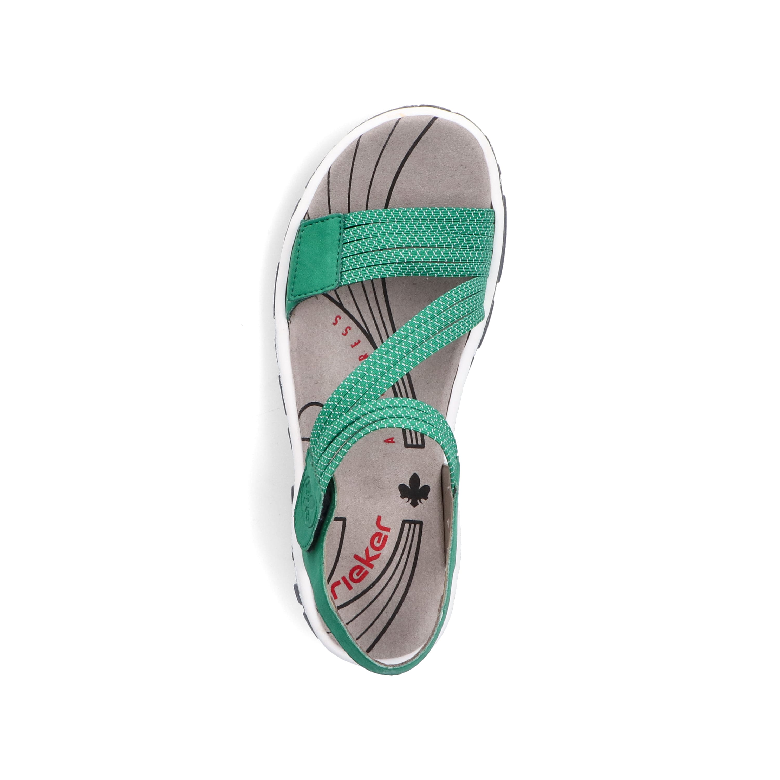 Rieker Damen Trekkingsandalen grasgrün