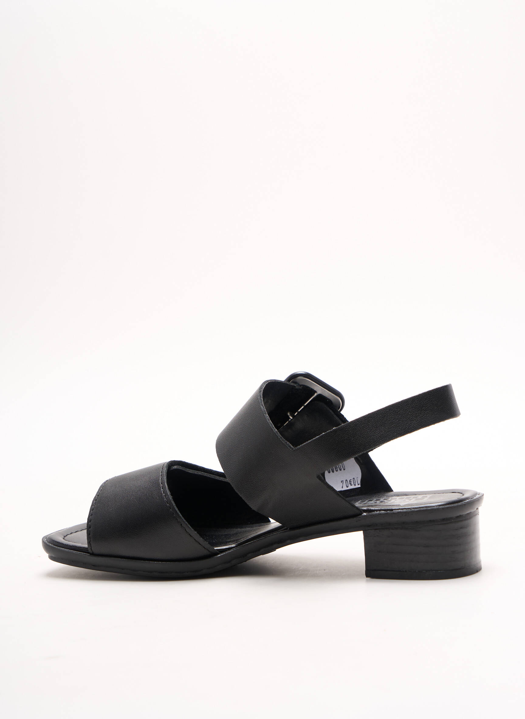 Rieker Sandales Nu Pieds Femme couleur noir