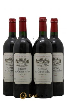Château les Ormes de Pez  2000 - Lot de 4 Bouteilles