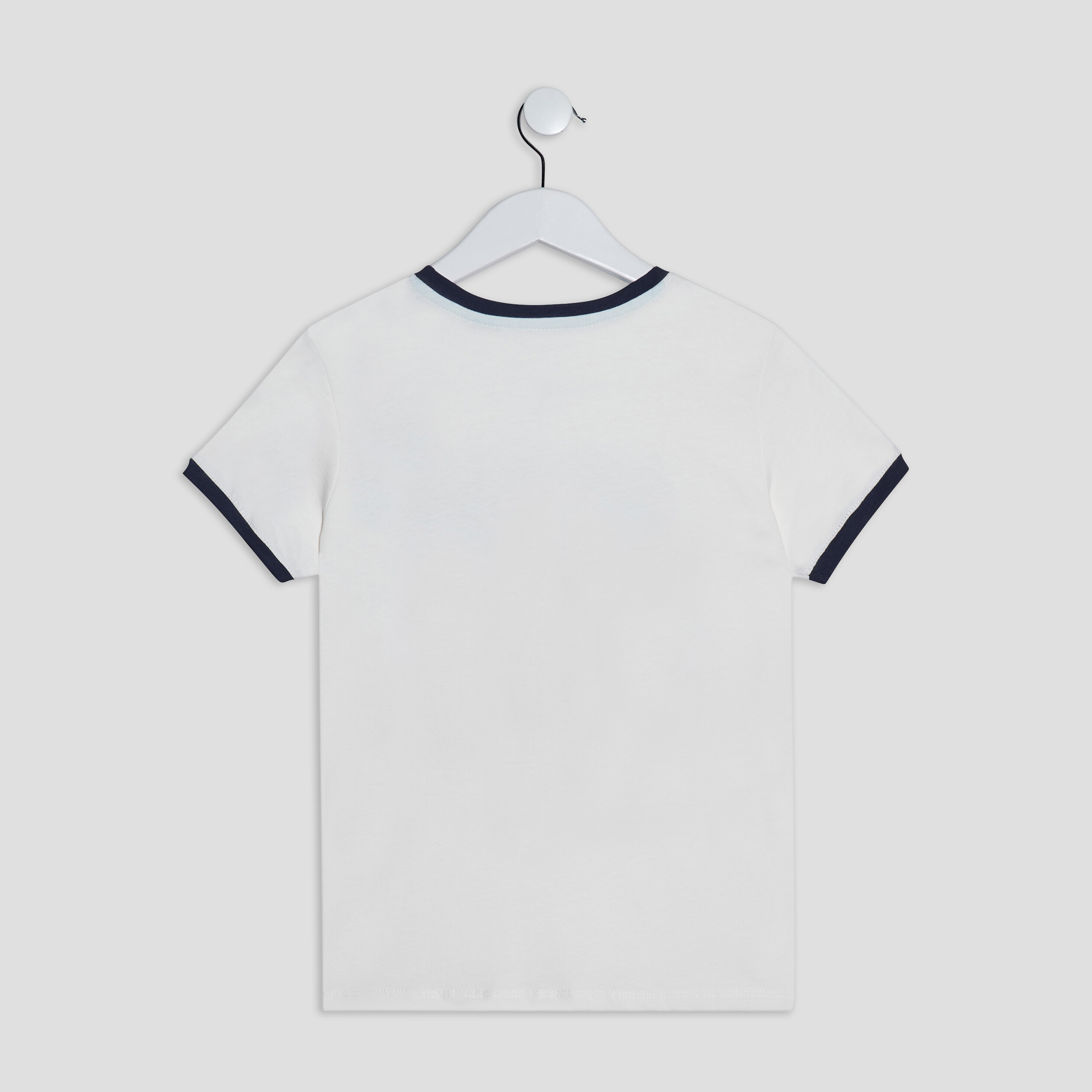 T-shirt manches courtes Creeks ivoire garçon | La Halle