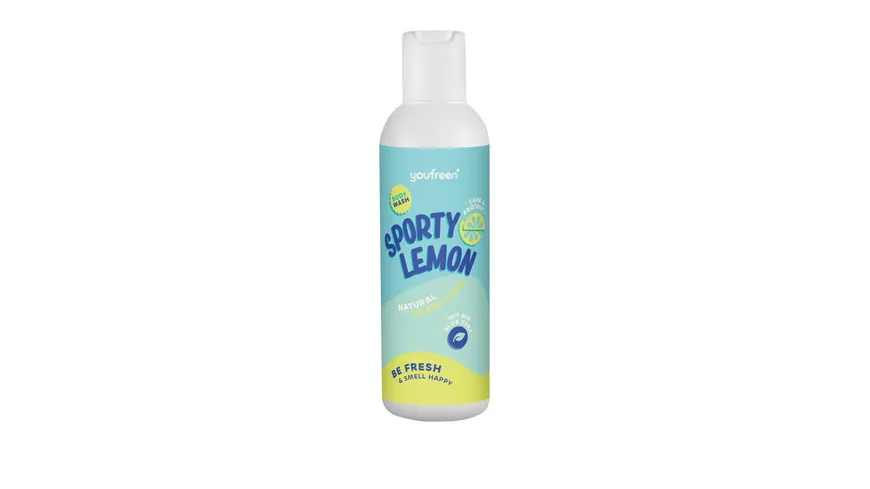 youfreen natural young care body wash sporty lemon 200 ml