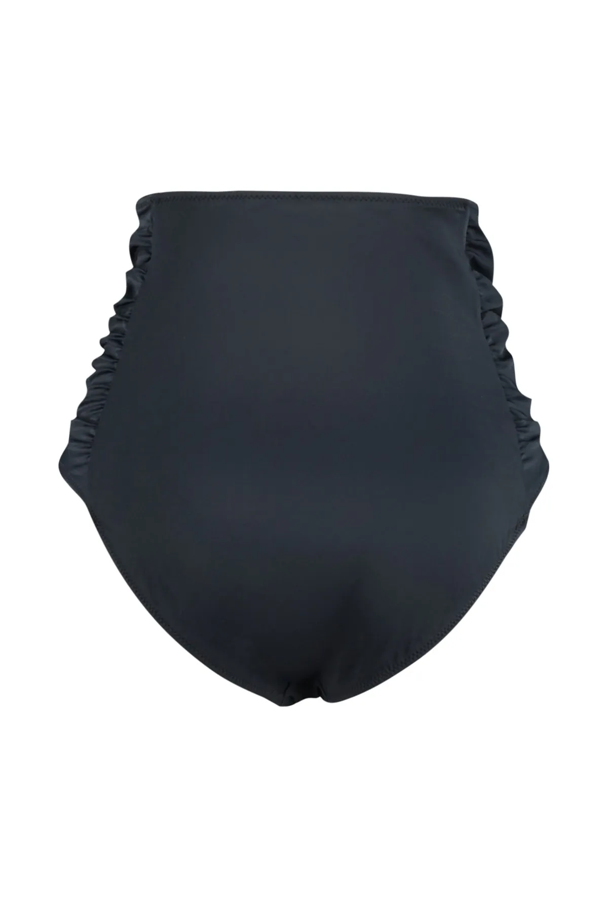 Trendyol Curve  Schwarze Bikinihose mit hoher Taille TBSSS22BA0329