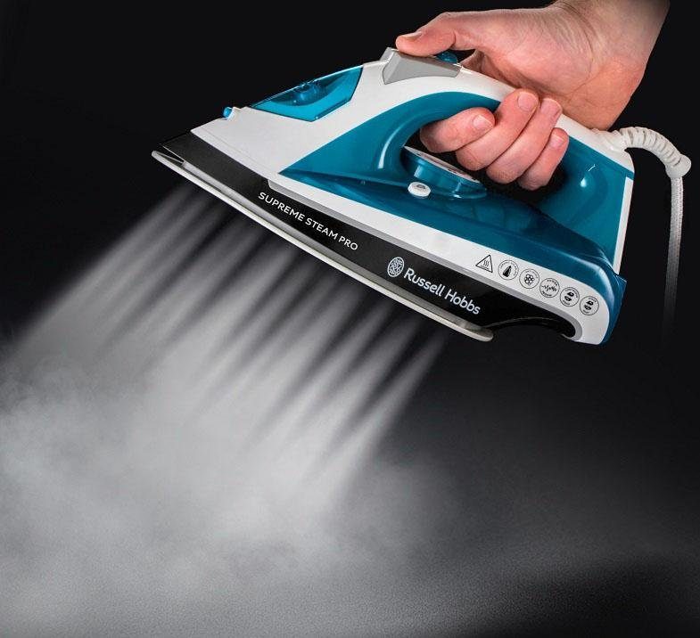 RUSSELL HOBBS Dampfbügeleisen Supreme Steam Pro 23971-56, 2600 W, mit antihaftversiegelter Keramik-Bügelsohle