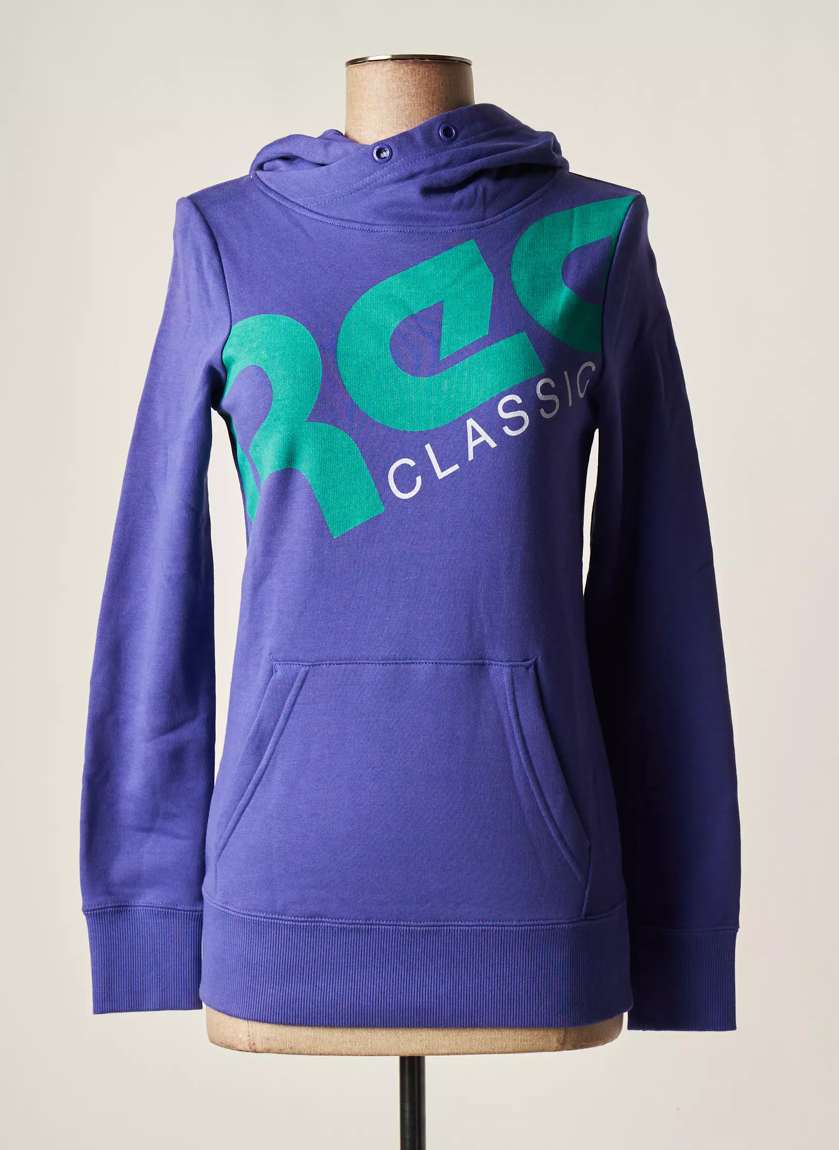 Reebok Sweat Capuche Femme couleur violet