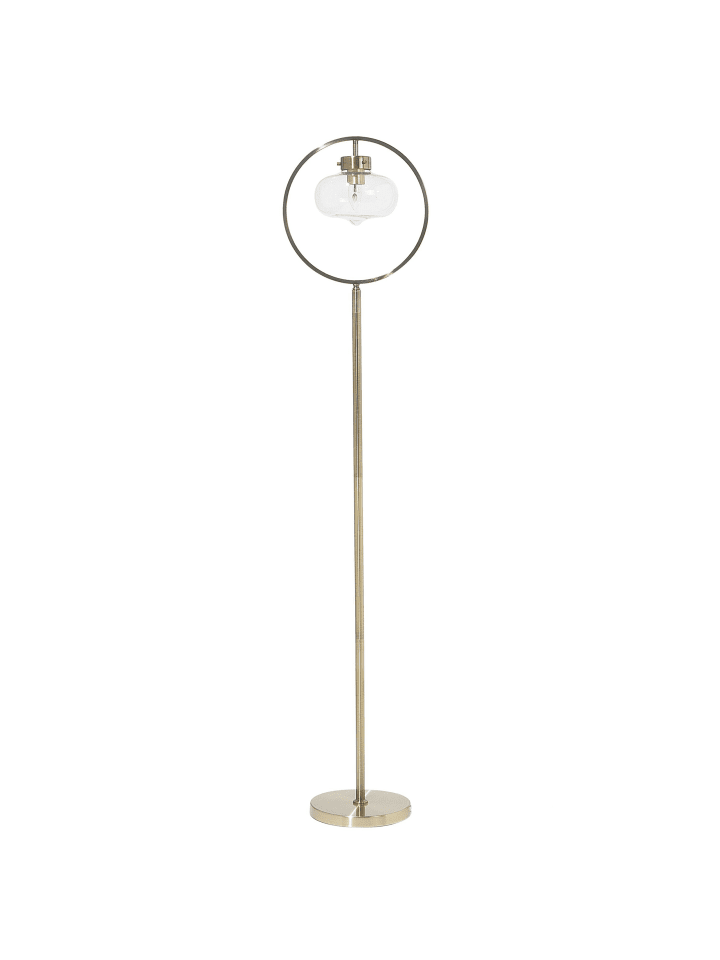 Beliani Stehleuchten SEVERN in Gold - (W) 35 x (H) 168 x (L) 35 cm günstig kaufen onesize