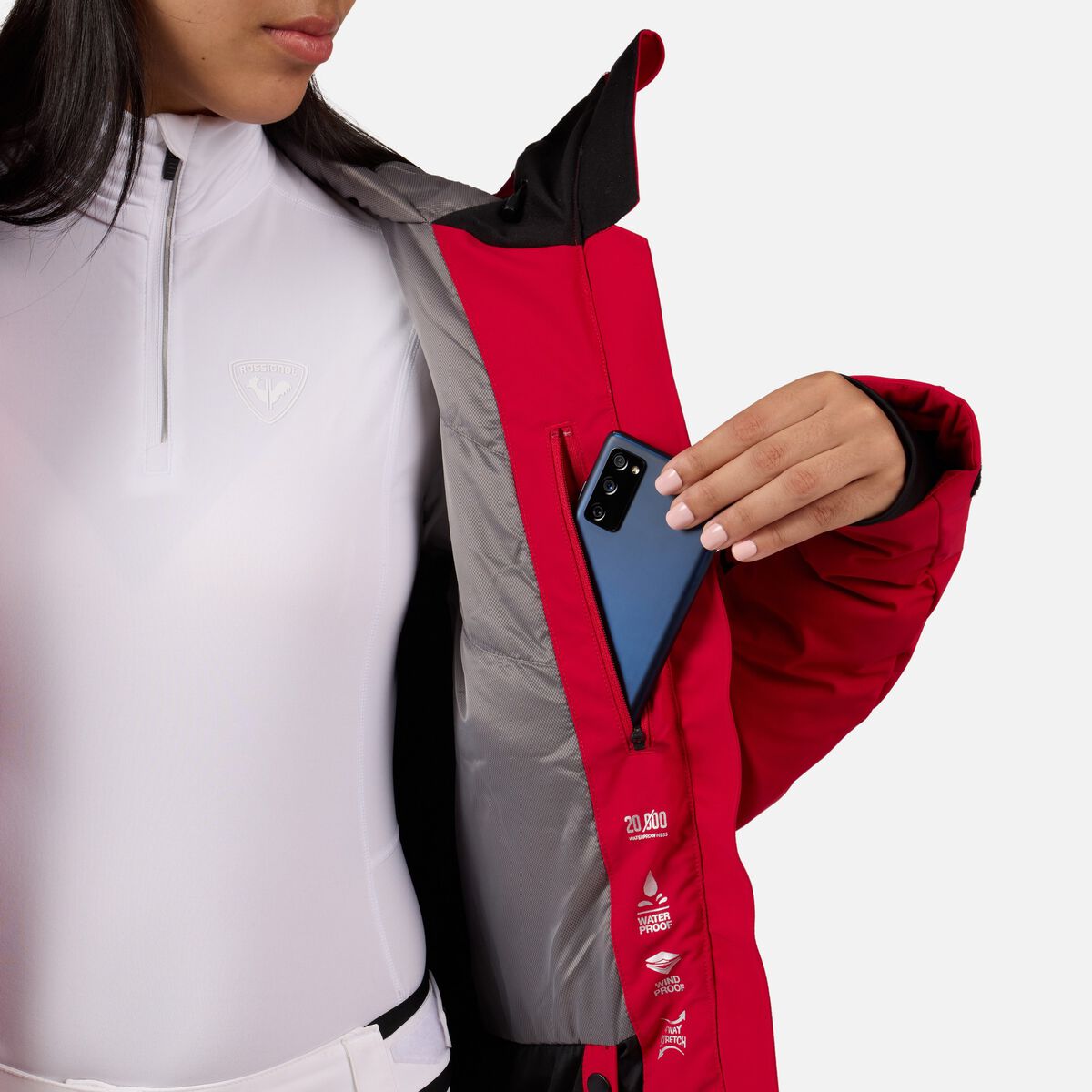 Damensteppjacke Blackside