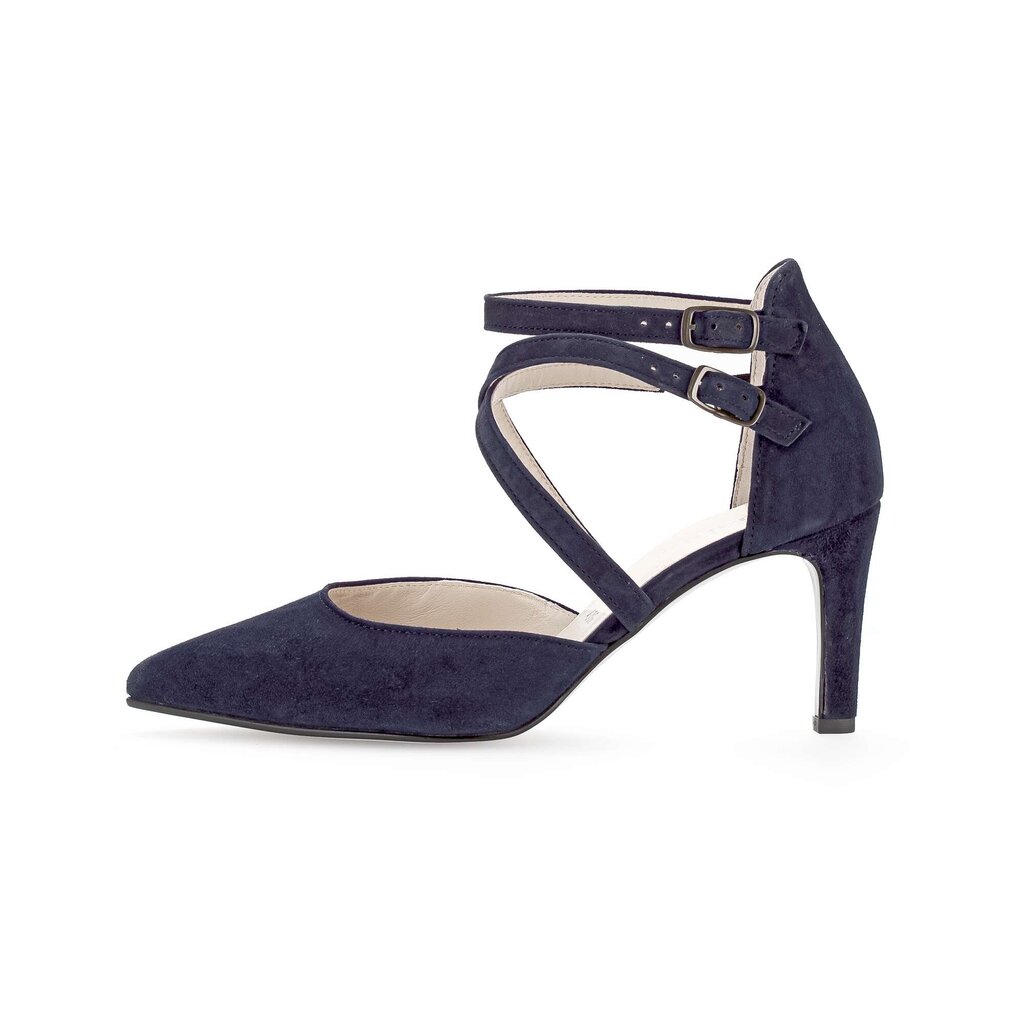Gabor fashion Spangenpumps blau