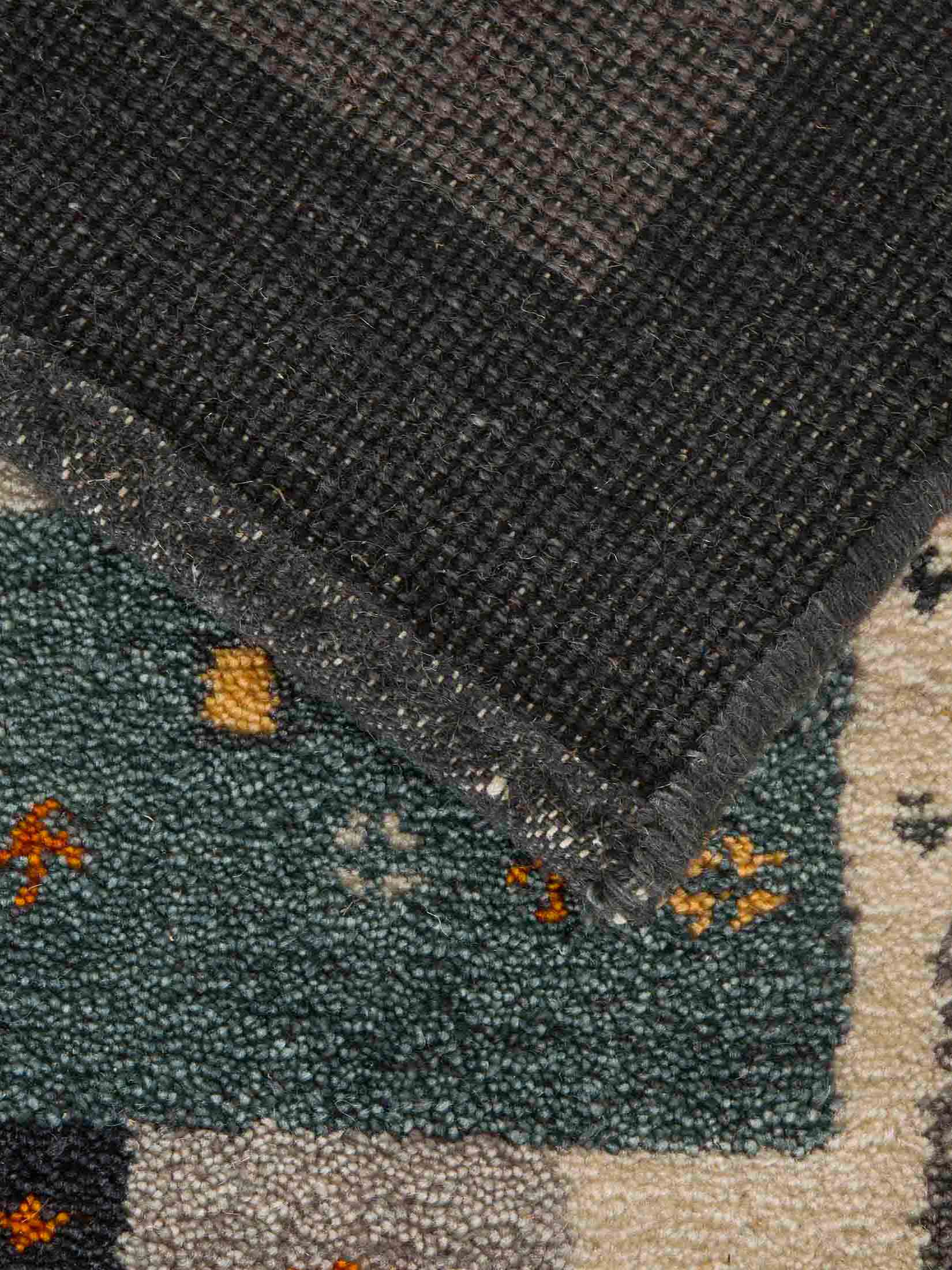 Bikapur Gabbeh-Teppich, Multiblue