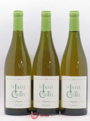 Languedoc L'Egrisée La Jasse Castel 2016 - Lot de 3 Bouteilles