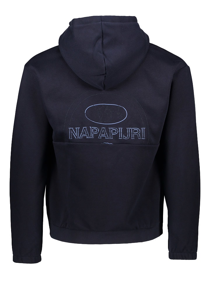 Napapijri Sweatjacke in Dunkelblau günstig kaufen