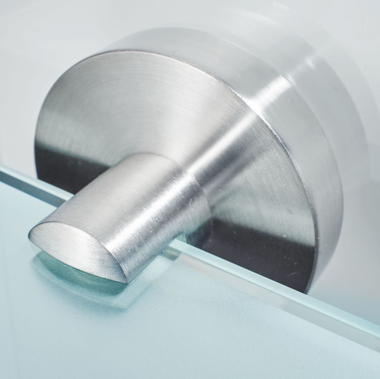 Weles AMARE Luxus Regal Glasablage Edelstahl/Glas, 50 x 16 x 5,5 cm