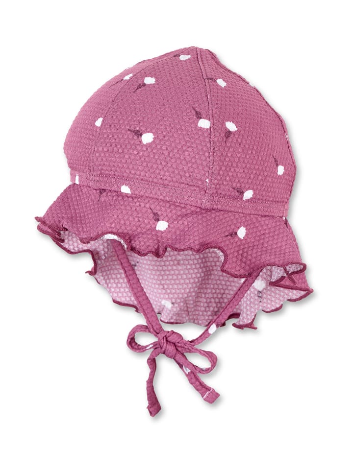 Sterntaler Bademütze mit Nackenschutz Blumen in pinkfarben günstig kaufen
