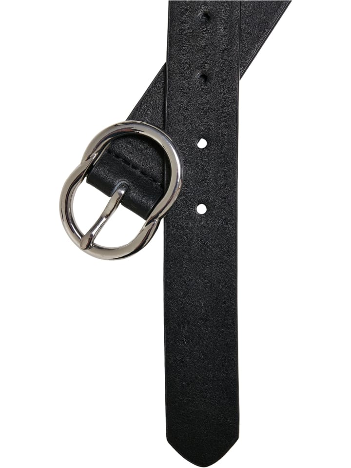 Urban Classics Urban Classics Gürtel in black/silver günstig kaufen L