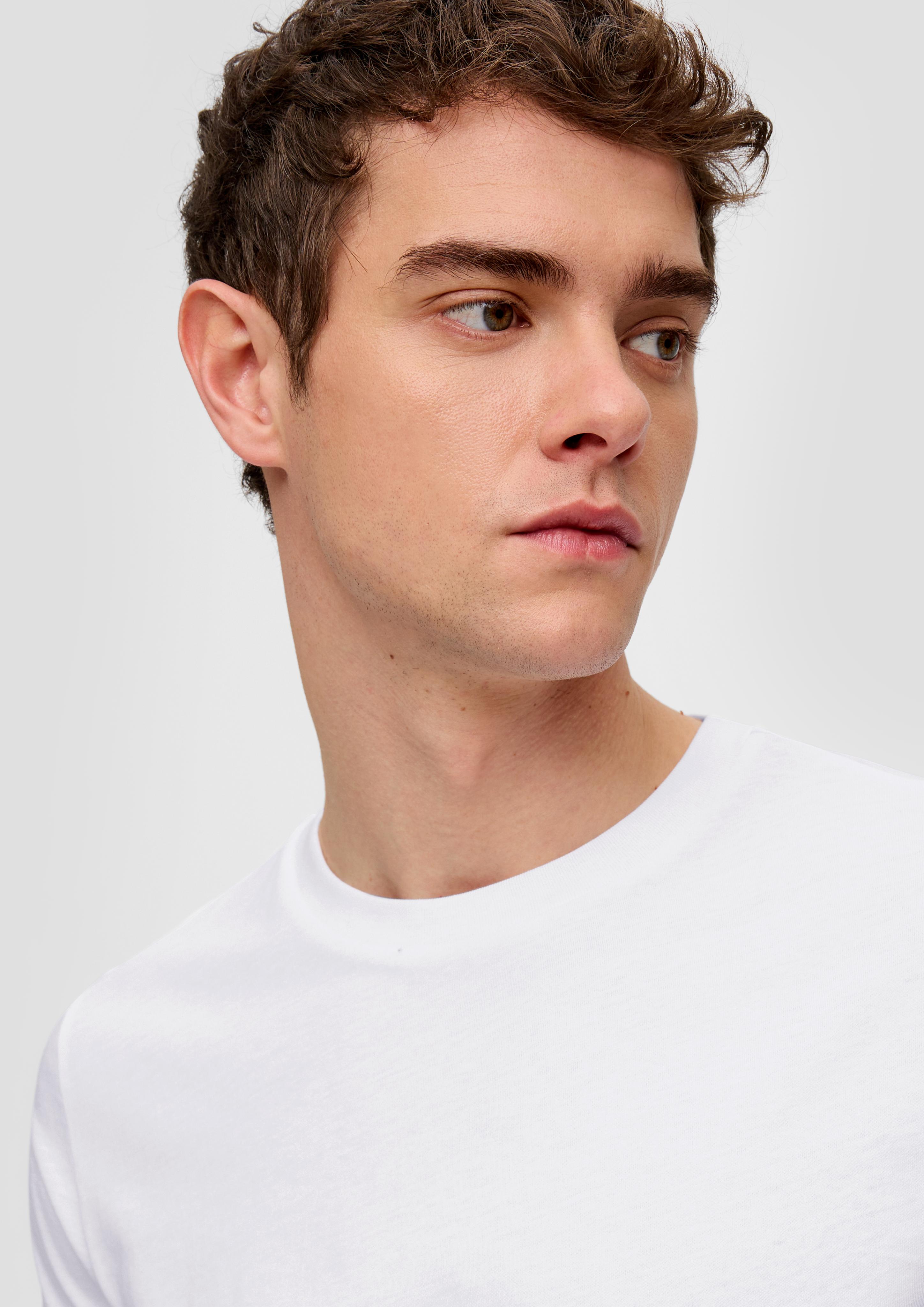 T-Shirt mit Rundhalsausschnitt  2143874-0100