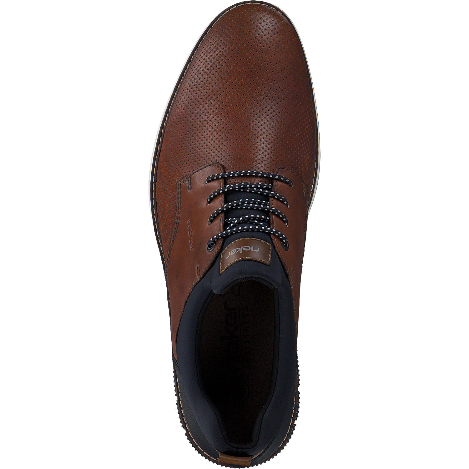 Rieker 14450, Business-Schnürschuhe, Herren, nuss/lake/navy/amaretto