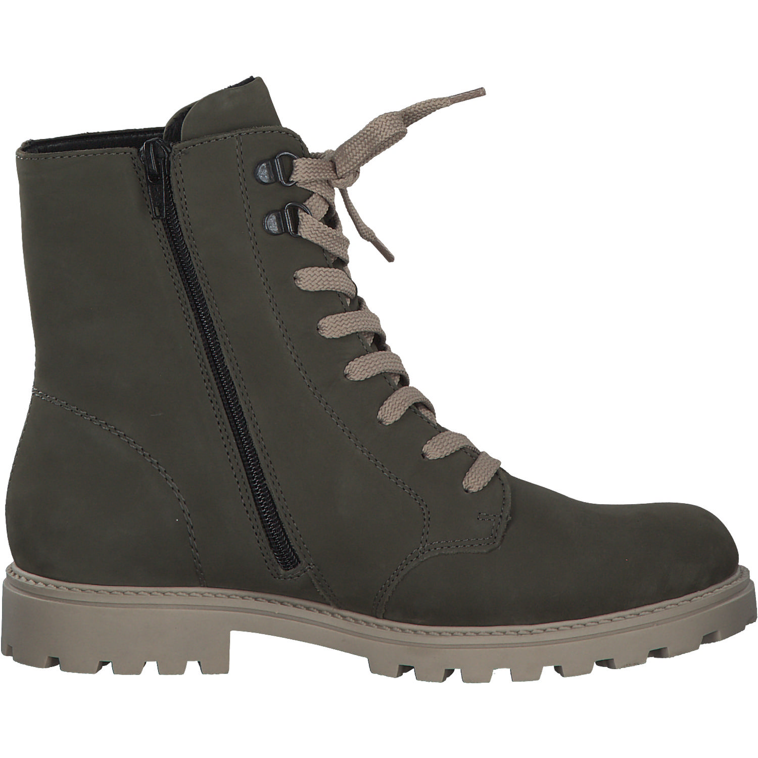 Remonte D8479, Schnürstiefeletten, Damen, Moor