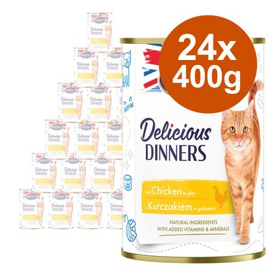 Butcher's Delicious Dinners Katze 24 x 400 g