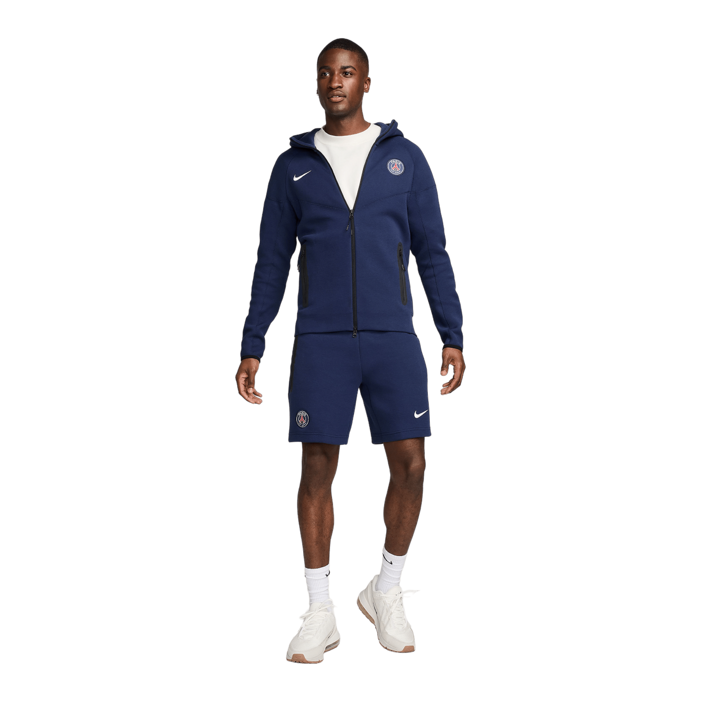 Nike Paris St. Germain Tech Fleece Hoody Blau F410